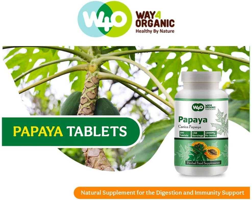 organic-papaya-leaf-extract-capsules---300-pills-1000mg-boosts-platelet-immunity-digestion-2-pack-5