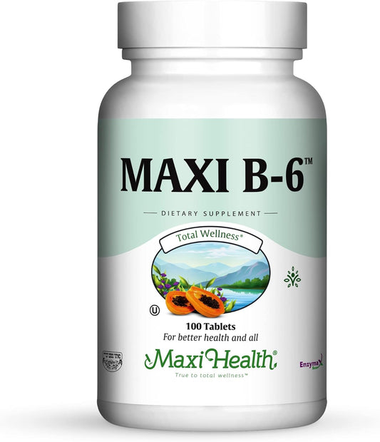 maxi-health-vitamin-b6-100mg-supplement-for-cardiovascular-health---100-tablets---kosher-certified---100-count-1