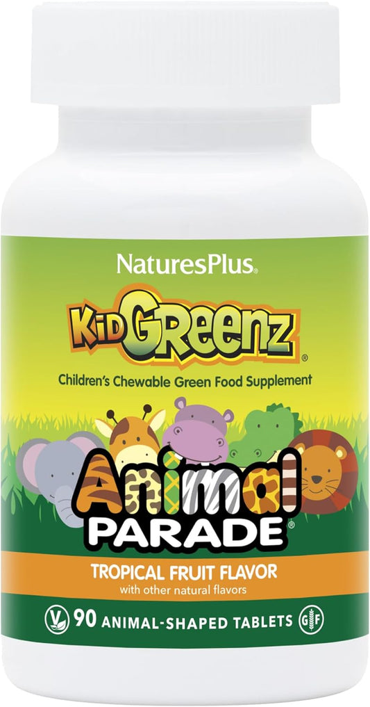 natures-plus-animal-parade-kidgreenz-chewable-tablets---270-servings-pack-of-3---superfood-blend-vegetarian-gluten-free---animal-shaped-1