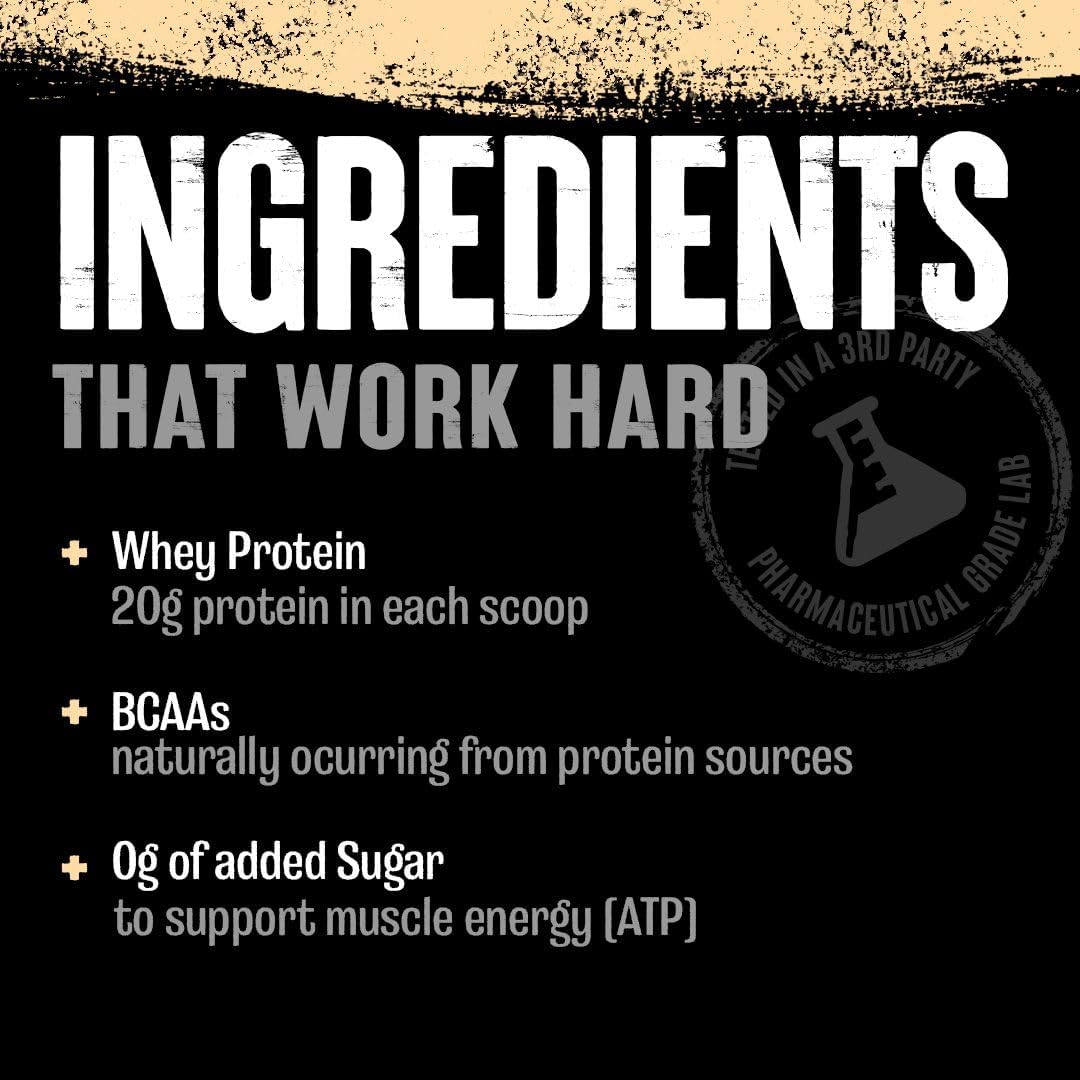 chocolate-animal-100-whey-protein-powder---ideal-whey-blend-for-pre--or-post-workout-recovery-or-anytime-protein-boost---low-sugar-content---18-lb-size-6