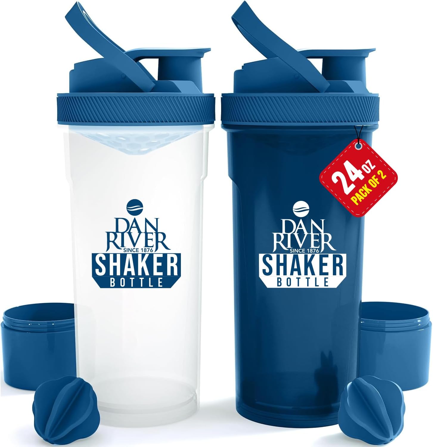 clear-and-blue-dan-river-24oz-plastic-shaker-bottle-2-pack-twist-lock-design-for-smoothies-protein-mixing-leak-proof-easy-to-clean-durable-gym-mixer-1