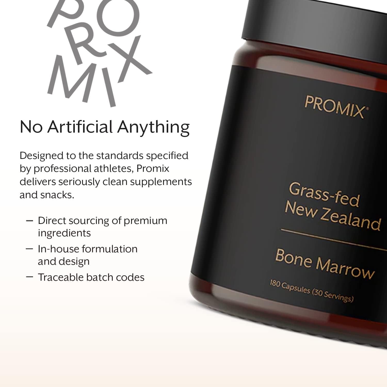 grass-fed-beef-bone-marrow-supplement-with-collagen-vitamins-minerals---180-gelatin-capsules---raw-freeze-dried---promix-nutrition-6