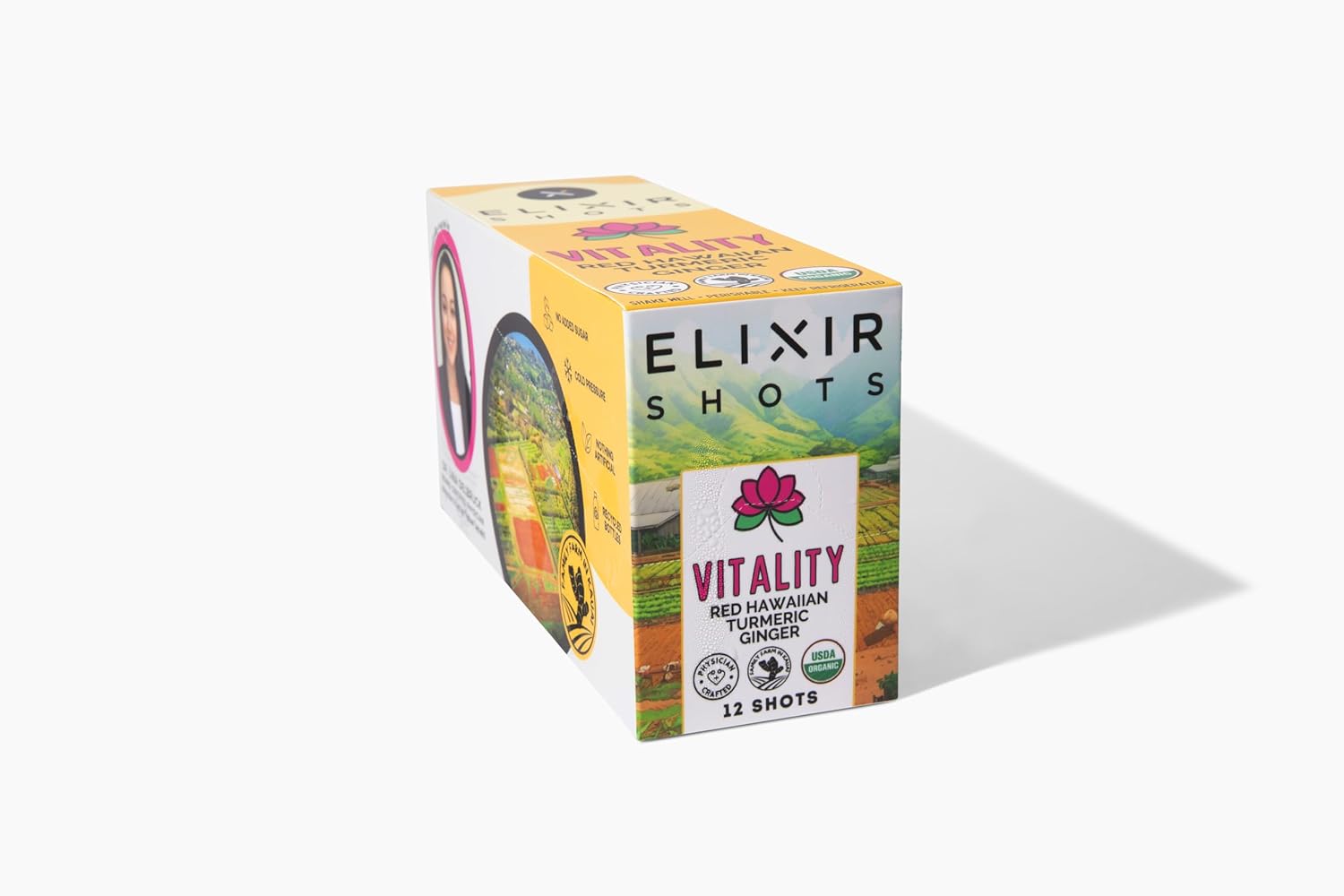 organic-elixir-shots-vitality-12-pack-immunity-wellness-shots---cold-pressed-red-hawaiian-turmeric-peruvian-ginger-pineapple-black-pepper---no-sugar-additives---boost-immune-system-4