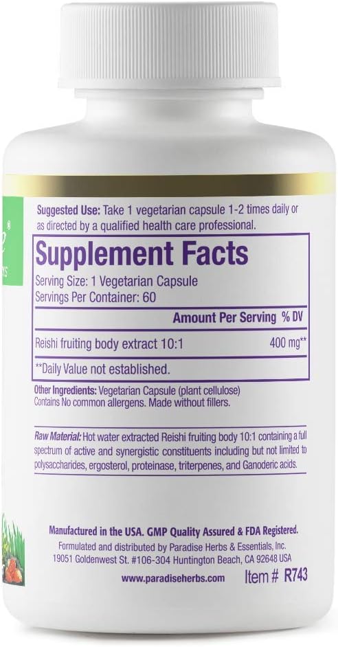 ultra-pure-reishi-mushroom-capsules---vegan-adaptogen-supplement-non-gmo-gluten-free---60-vegetarian-capsules-by-paradise-herbs-2