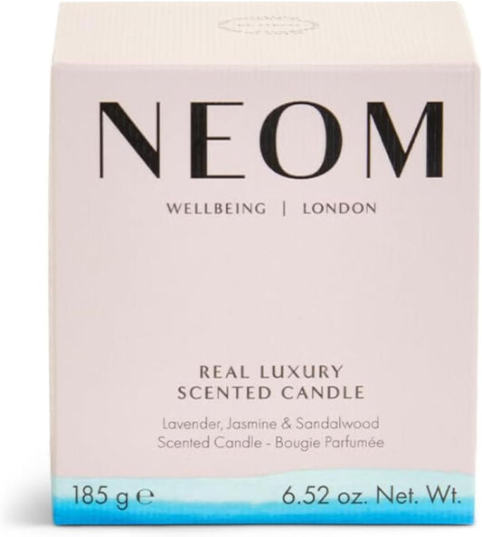 Luxury Lavender & Rosewood Scented Candle for Aromatherapy and Stress Relief with Essential Oils - Espot.com.au