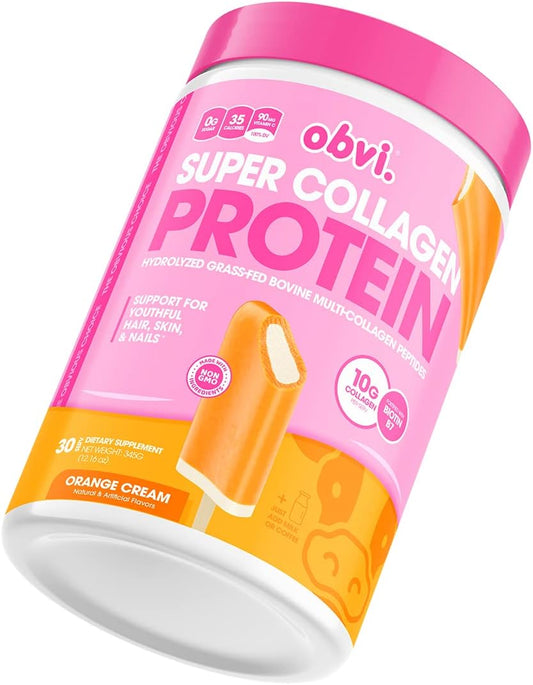 hydrolyzed-grass-fed-bovine-collagen-peptides-protein-powder---keto-gluten-free-dairy-free---supports-gut-health-healthy-hair-skin-nails---orange-cream-flavor---30-servings-1