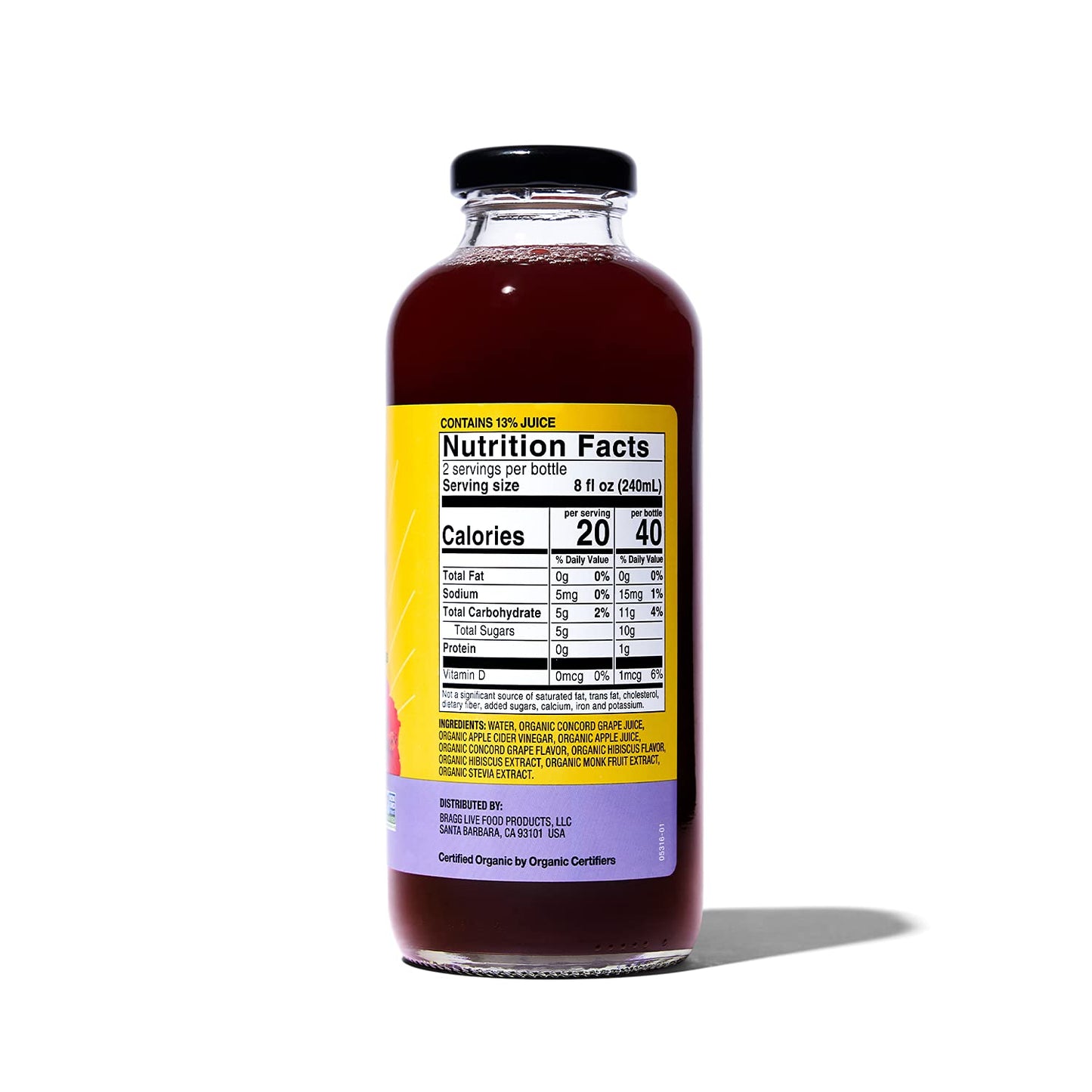 organic-concord-hibiscus-apple-cider-vinegar-beverage-by-bragg---16oz-pack-of-2-3