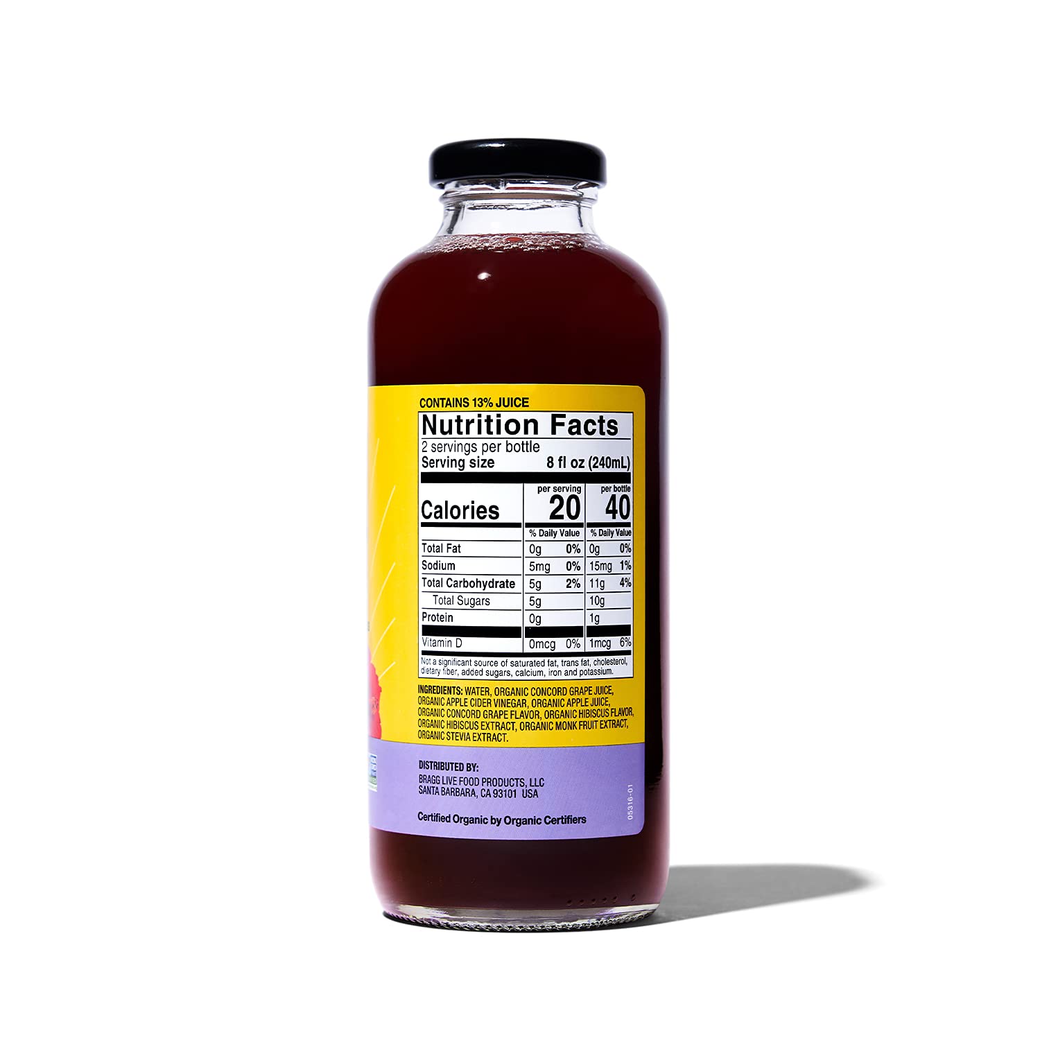 organic-concord-hibiscus-apple-cider-vinegar-beverage-by-bragg---16oz-pack-of-2-3