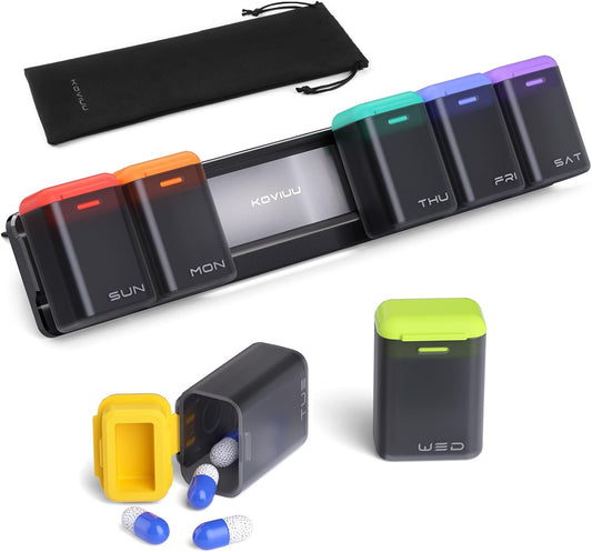 black-weekly-pill-organizer-set-with-3-times-a-day-and-1-time-a-day-compartments-1