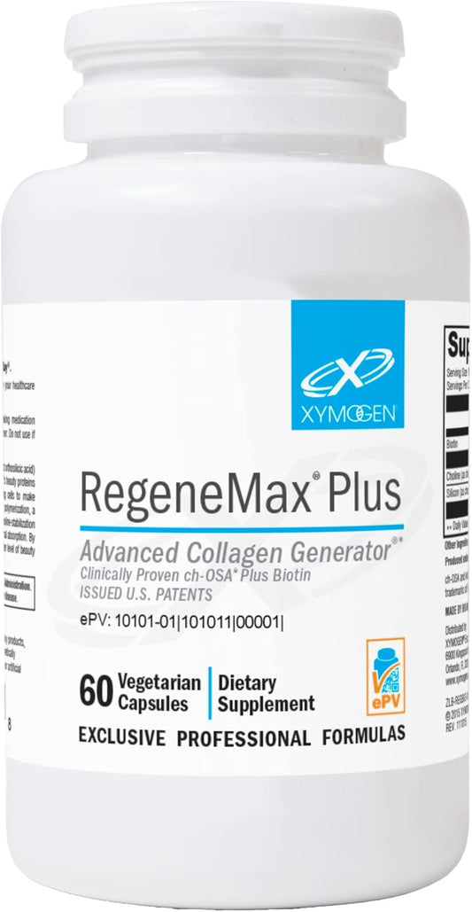 xymogen-regenemax-plus-biotin-supplement-with-choline-for-hair-skin-nails-and-joint-health---supports-collagen-production-bone-health-and-wrinkle-reduction---5000mcg-biotin-60-capsules-1