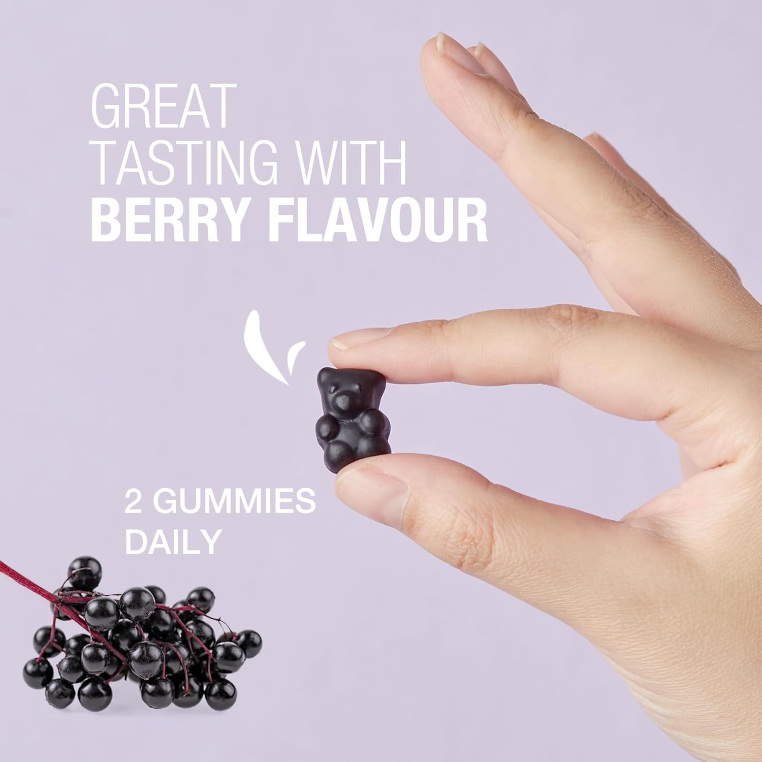 unichi-immune-defence-gummy---elderberry-vitamin-c-zinc---promotes-immune-health-cold-flu-defense---berry-flavor---60-count-6