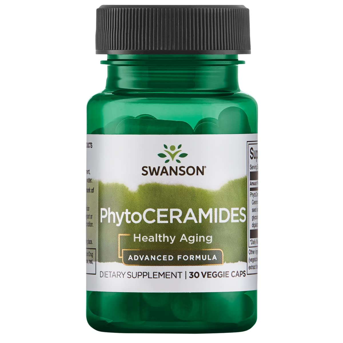 Swanson Advanced Phytoceramides 30mg 30 Vegetarian Capsules for Healthy Skin & Anti-Aging Support - Espot.com.au