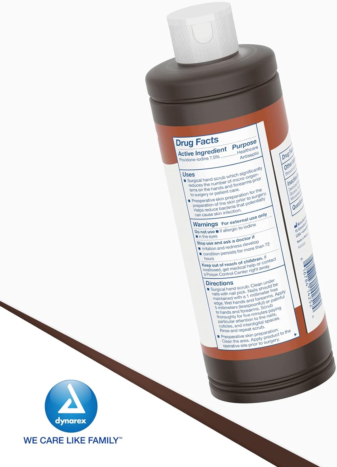 povidone-iodine-scrub-solution-75-antiseptic---16-fl-oz---surgical-site-prep---skin-mucosa---dynarex---1-bottle-7