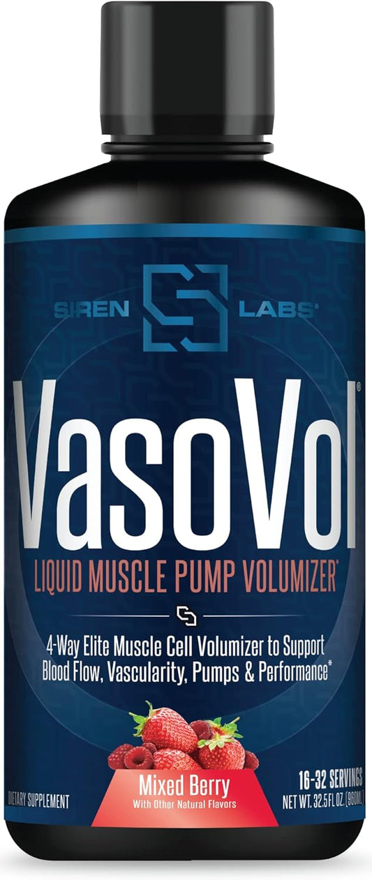 siren-labs-vaso-vol-liquid-muscle-pump-volumizer-with-agmatine-sulfate---pre-workout-for-men---mixed-berry-flavor---enhance-vascularity-and-performance-1
