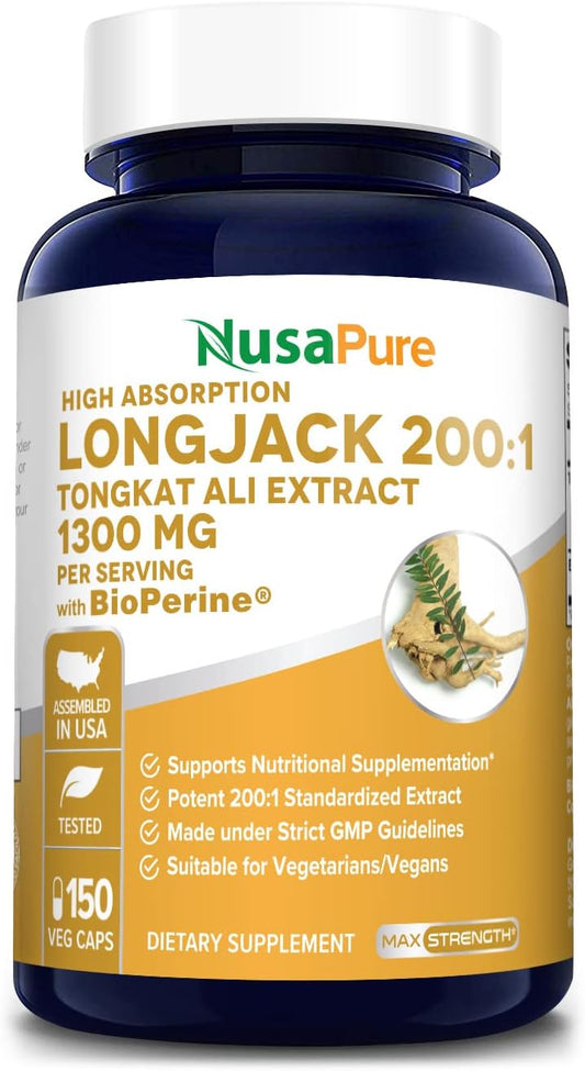 nusapure-longjack-tongkat-ali-extract-capsules---high-potency-260000mg-with-bioperine-for-enhanced-absorption---150-vegetable-capsules-non-gmo-and-gluten-free-1