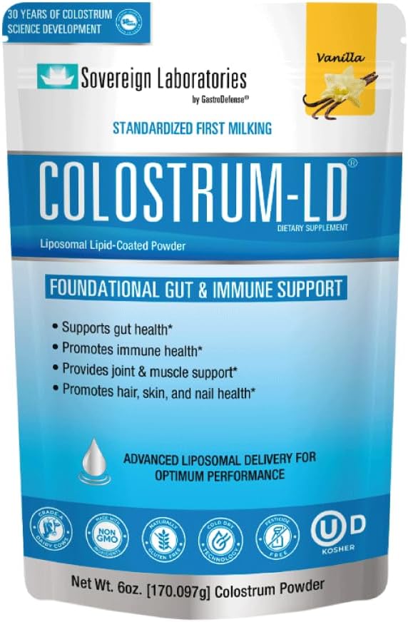 sovereign-laboratories-liposomal-colostrum-powder---gluten-free-lactose-reduced---34-servings---6-oz-vanilla-flavor-1