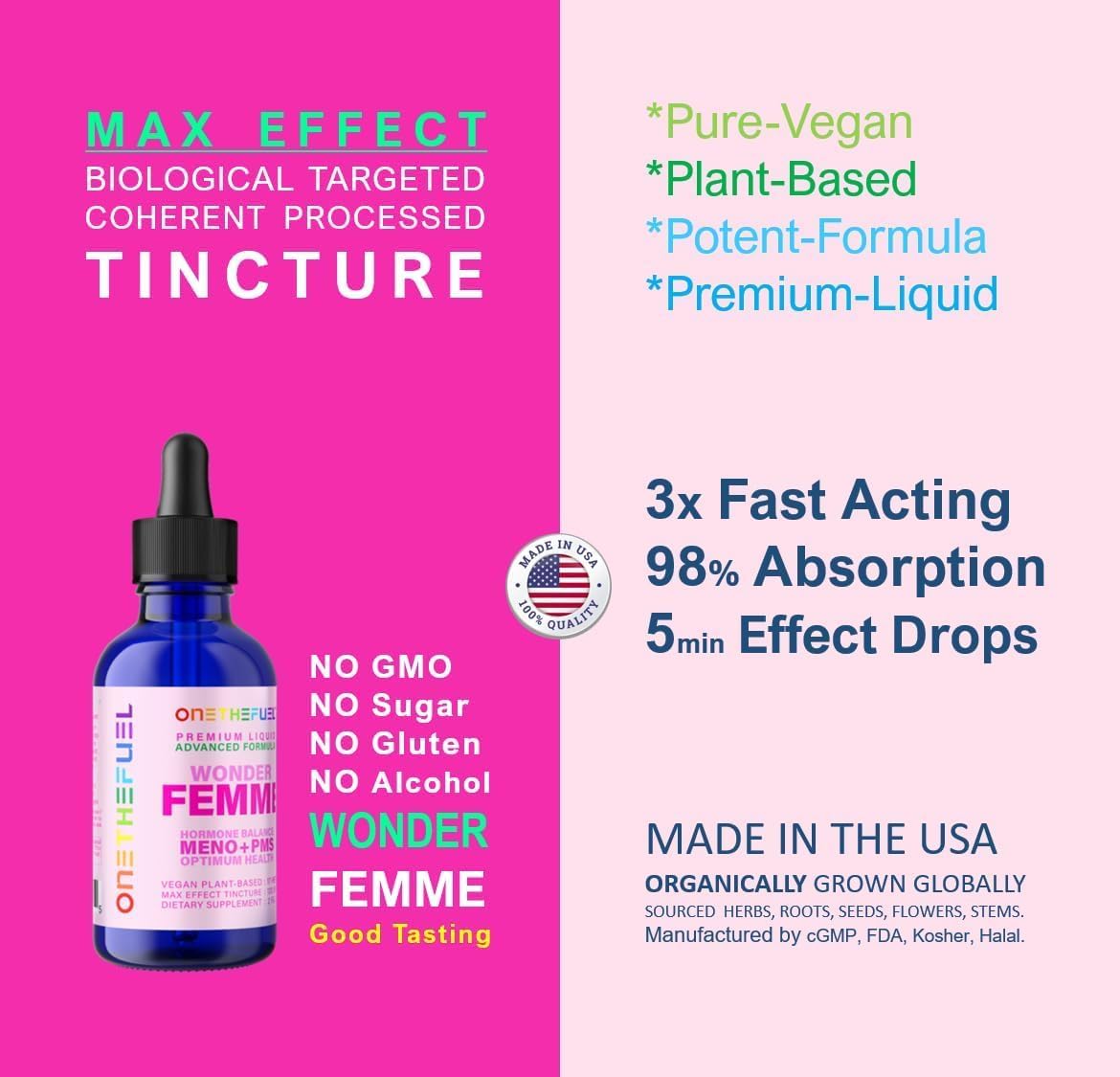 wonder-femme-plant-based-menopause-support-supplement---hormone-balance-hot-flashes-relief-with-17-herbal-ingredients---natural-estrogen-health-tincture-2-oz-5