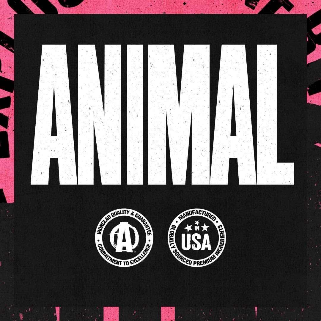 Sampler Pack of Animal Clear Whey Protein Isolate with Shaker Bottle - 20g Protein per Serving, Watermelon Limeade, Blueberry Acai, Pineapple Orange Flavors - 3 Single-Serving Packets - Espot.com.au