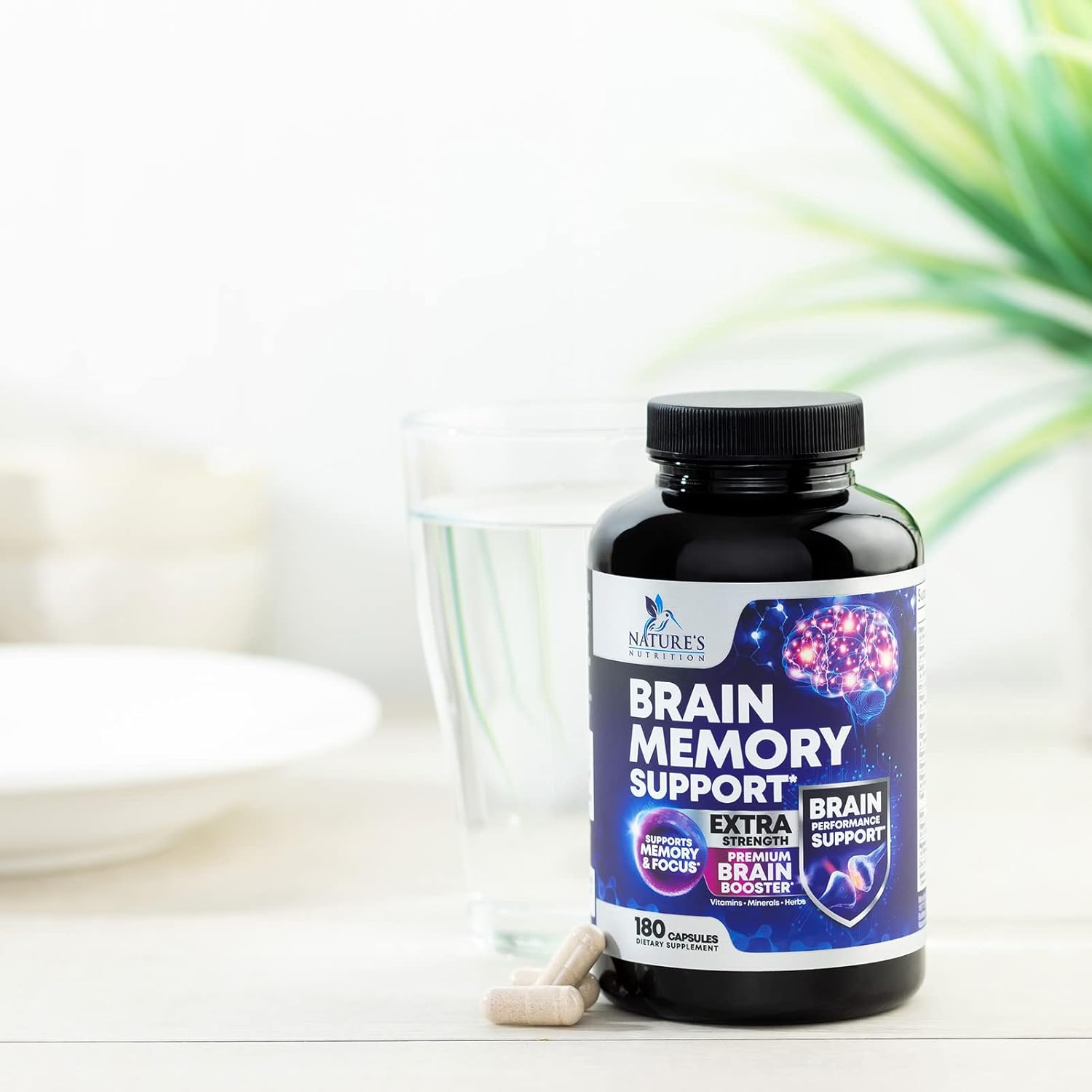 premium-brain-health-supplement---180-capsules-with-40-nootropics-vitamins-for-memory-focus-mental-clarity-alertness-and-concentration---cognitive-support-pills-with-b6-b12-phosphatidylserine-8