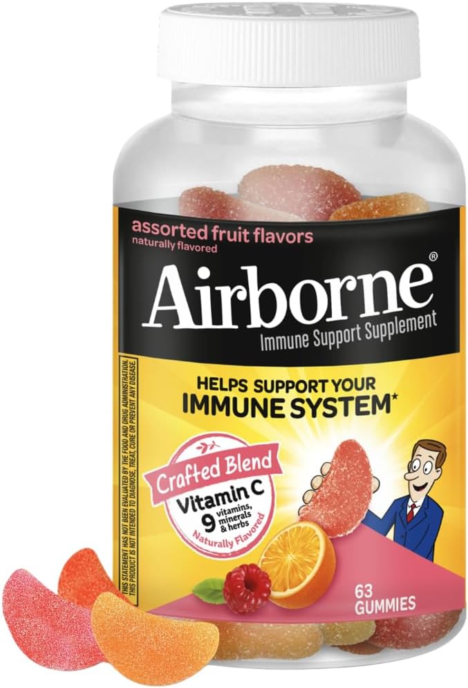 airborne-750mg-vitamin-c-gummies-for-adults---immune-support-with-antioxidants-vit-c-e---caffeine-free---2x63ct-bottle---assorted-fruit-flavor---42-servings-4