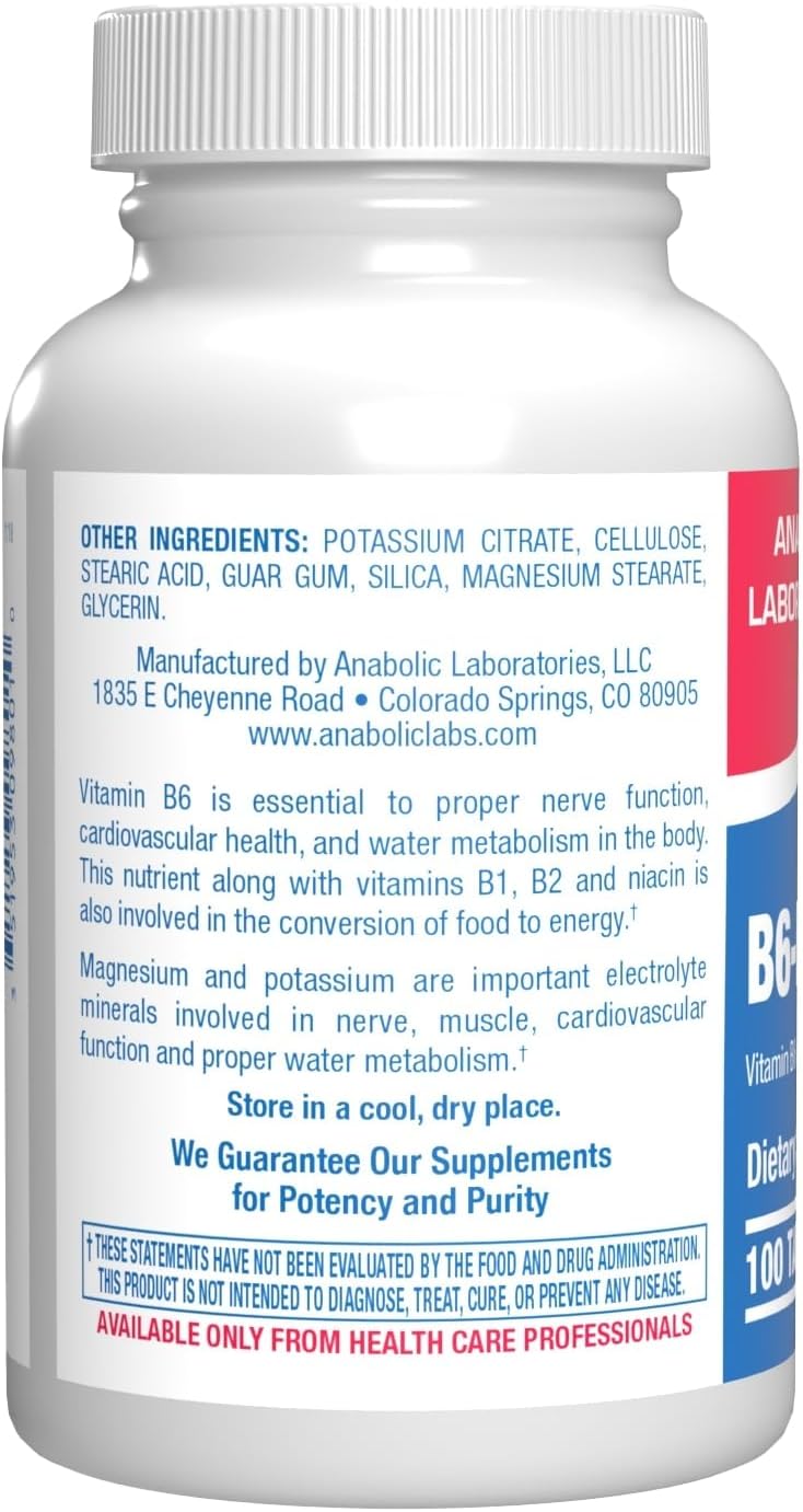 calcium-magnesium-b6-supplement-for-energy-metabolism-and-heart-support---anabolic-laboratories-vitamin-b6-complex-with-b1-b2-niacin-and-potassium---100-servings-3