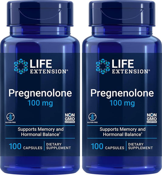life-extension-pregnenolone-100-mg-capsules---twin-pack-200-count---hormone-support-supplement-for-healthy-aging-and-vitality-1