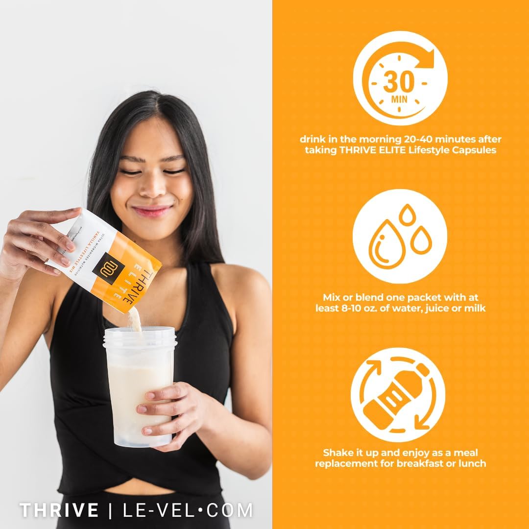 thrive-elite-protein-shake---gluten-free-blend-with-bcaas-probiotics-enzymes-for-muscle-recovery-energy---16-servings-vanilla-2