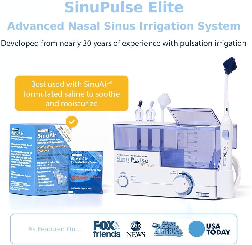 sinupulse-elite-nasal-irrigation-system-with-90-sinuair-packets---advanced-pulsating-sinus-congestion-relief-and-rinse-machine-more-effective-than-neti-pot-or-nose-spray-2
