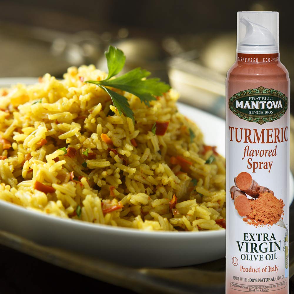mantova-turmeric-flavored-extra-virgin-olive-oil-spray---100-natural-heart-healthy-cooking-oil-from-italy---perfect-for-salads-and-pasta---8-oz-dispenser-bottle-with-no-waste-spraying-4