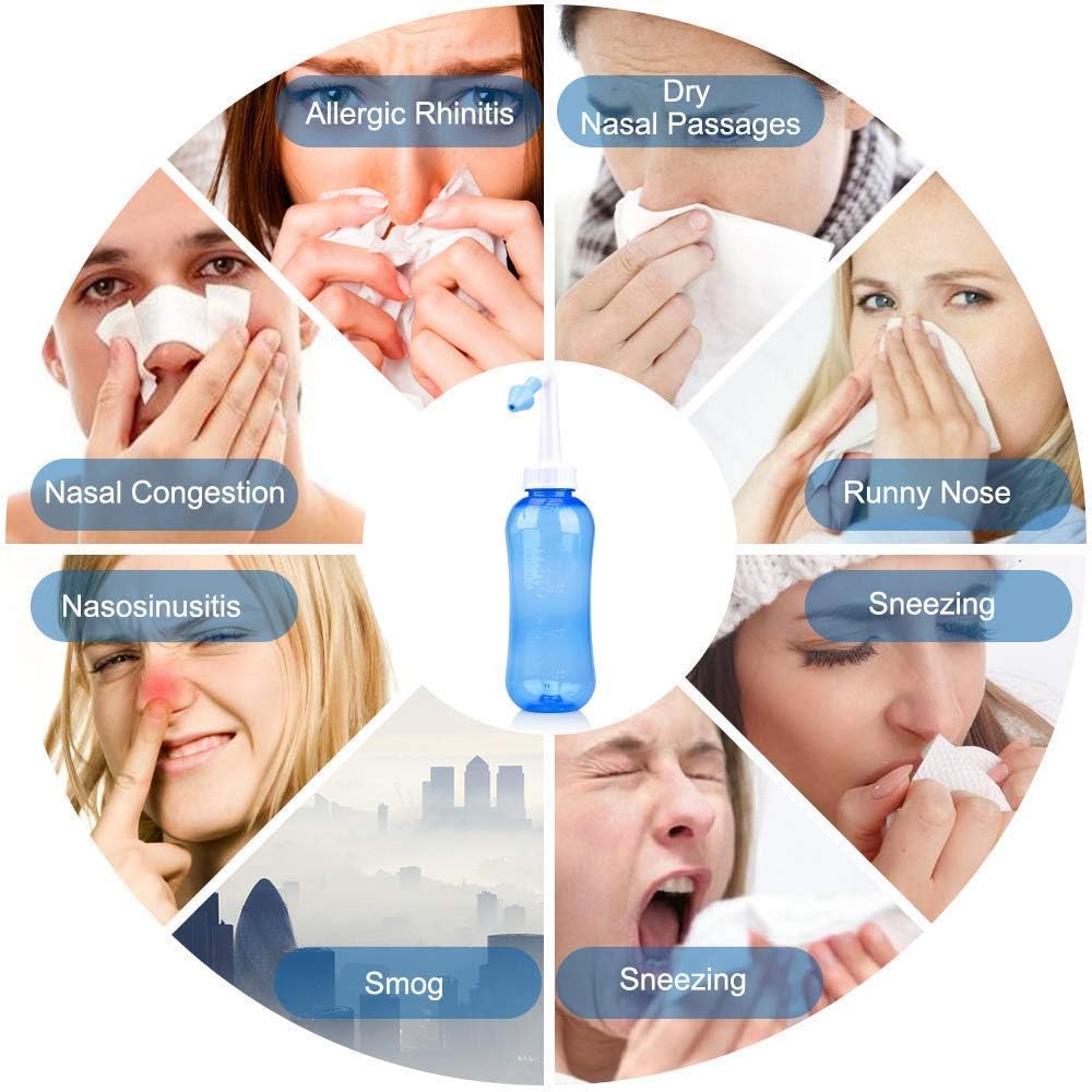 500ml-darate-neti-pot-sinus-rinse-bottle---nose-wash-cleaner-for-adult-kid---bpa-free---pressure-rinse-nasal-irrigation---includes-sticker-thermometer-8