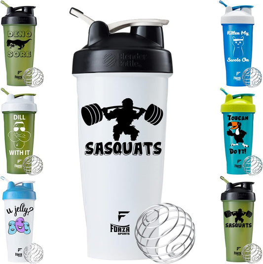 black-forza-sports-blender-bottle-classic-28-oz-shaker-with-sasquats-design---ideal-for-mixing-protein-shakes-and-supplements-1