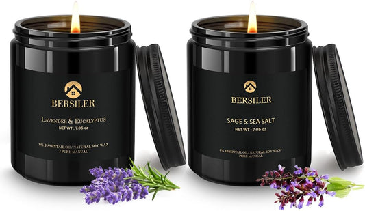 mens-aromatherapy-scented-candle-set---lavender-eucalyptus-and-sage-sea-salt-in-stylish-black-jar-1