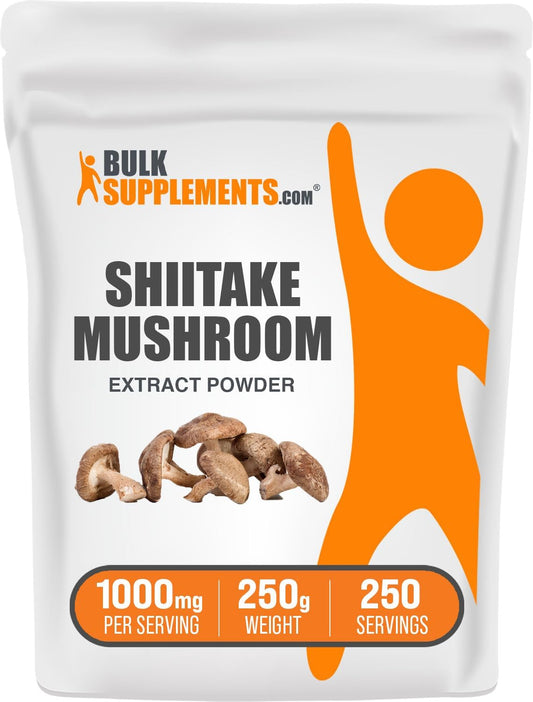 bulksupplementscom-shiitake-mushroom-extract-powder---gluten-free-shiitake-mushroom-supplement---1000mg-per-serving---250g-88-oz---pack-of-1-1