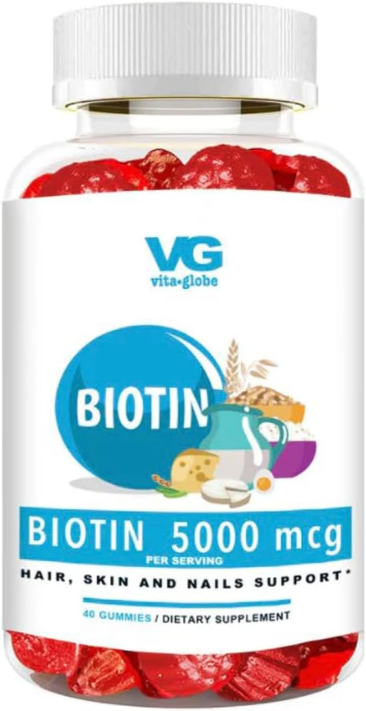 vita-globe-biotin-gummies-5000mcg-for-hair-skin-nails---mixed-berry-flavor-40-gummies-1