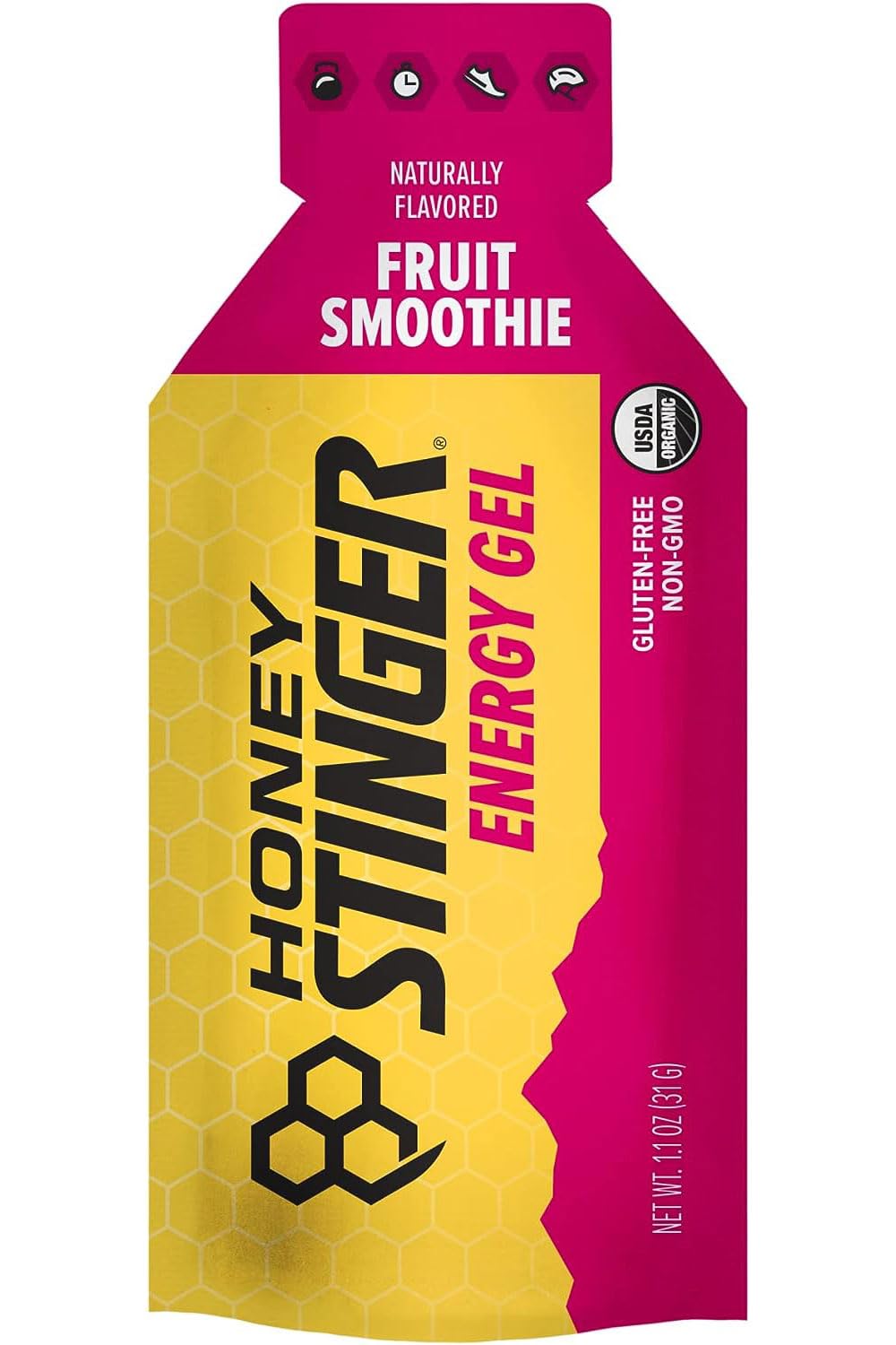 organic-fruit-smoothie-energy-gel-24-pack---gluten-caffeine-free---sports-nutrition-for-exercise-running-performance---pre-mid-workout-fuel---264-oz-2