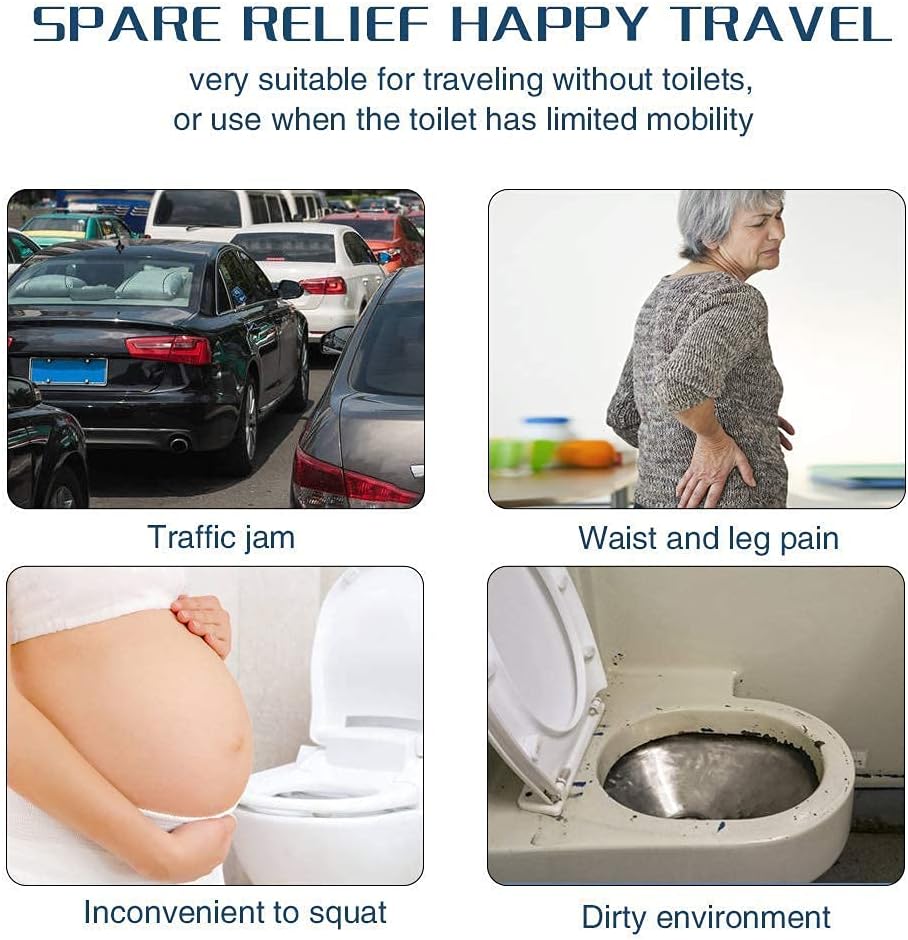 Portable Silicone Female Urinal for Standing, Reusable & Leakproof - Ideal for Outdoor Activities, Camping, Travel - Sunany Female Urinal - Espot.com.au