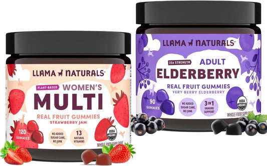 vegan-elderberry-womens-multivitamin-gummies-bundle---organic-no-added-sugar---immune-support-whole-food-nutrition---30-day-supply-210-gummies-1