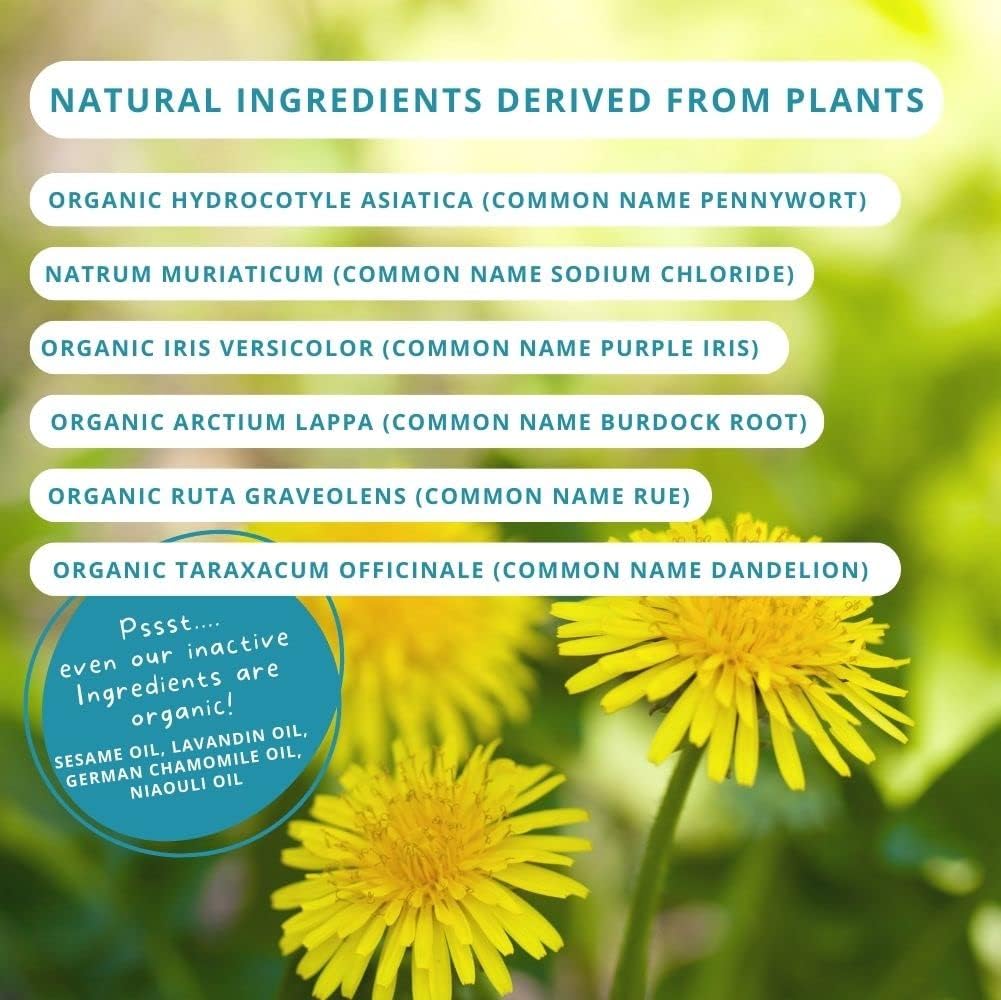 Organic Homeopathic Eczema Control for Kids, 0.17 Fl Oz - Soothing Treatment for Dry, Itchy Skin - Multi Symptom Relief, Steroid-Free Care from Forces of Nature - Espot.com.au