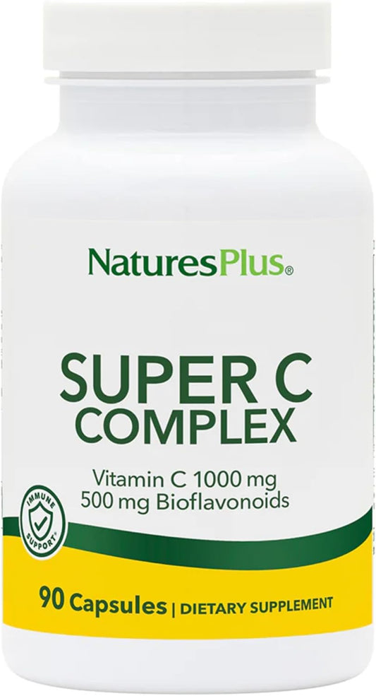 high-potency-vitamin-c-supplement---natures-plus-super-c-complex-with-1000mg-ascorbic-acid-in-90-vegetarian-capsules---antioxidant-gluten-free---45-servings-1
