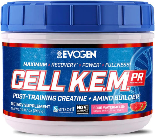evogen-cell-kem-pr-sour-watermelon---post-workout-recovery-powder-with-creatine-monohydrate-bcaa-powder-and-eaas-for-strength-and-fullness---30-servings-1