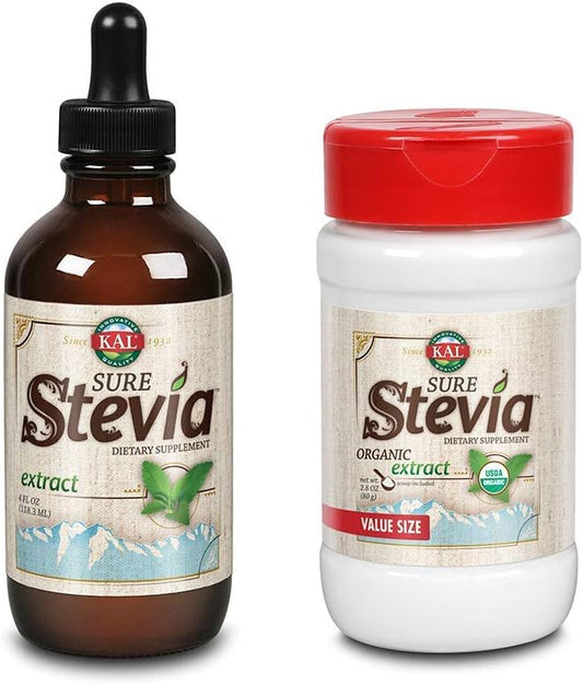 sure-stevia-bundle-liquid-extract-4oz-775-servings-powder-28oz-1380-servings---zero-calorie-low-glycemic-formula-1