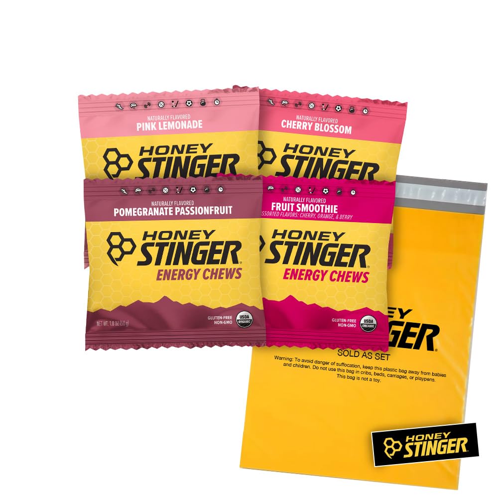 organic-energy-chews-variety-pack---4-count---gummy-energy-source-in-cherry-blossom-pink-lemonade-pomegranate-passionfruit-fruit-smoothie---includes-sticker-and-polybag-1