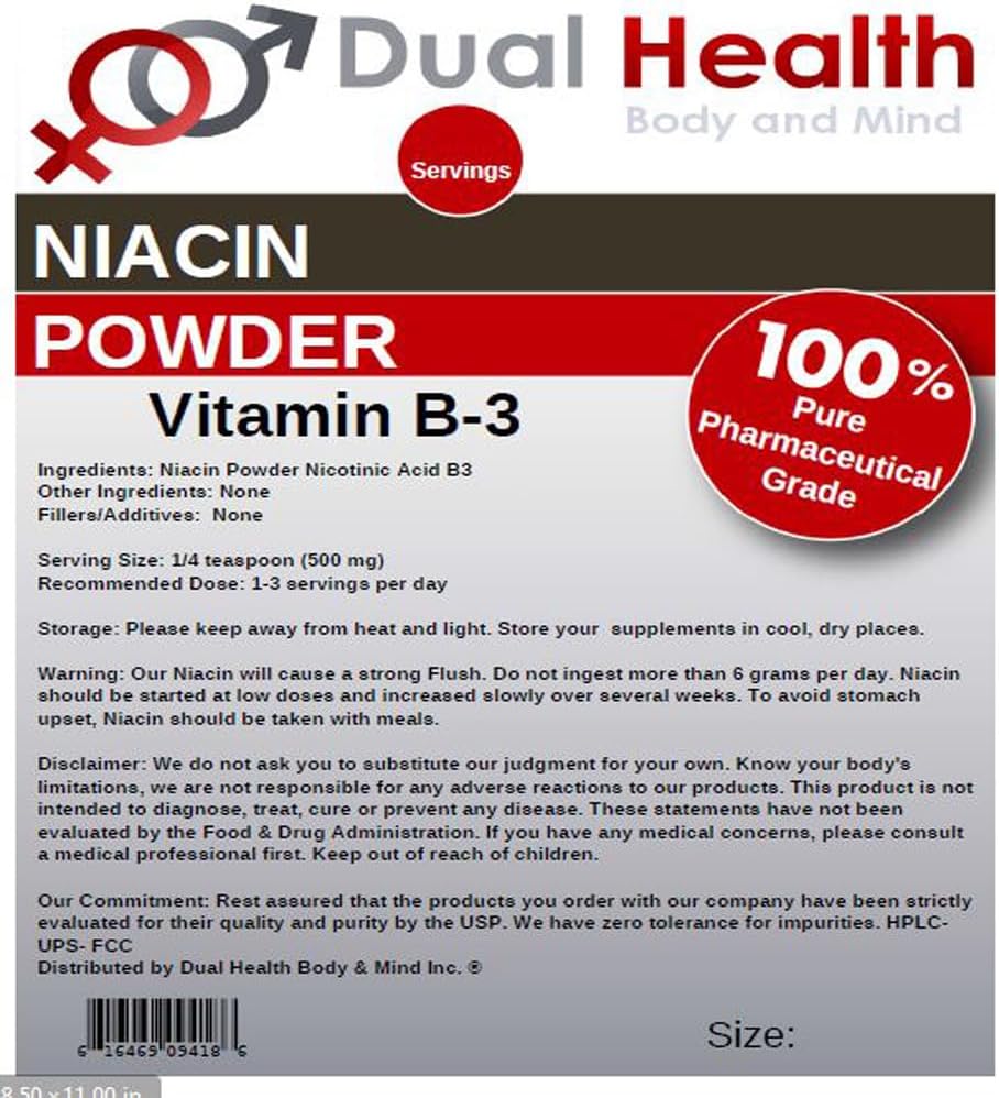 bulk-55-lbs-niacin-powder-vitamin-b3-supplement---immediate-release-flush-nicotinic-acid---non-gmo-vegan-gluten-free---fast-absorption---no-fillersadditives---dual-health-body-mind-3