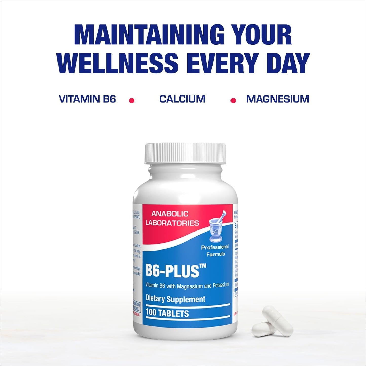 calcium-magnesium-b6-supplement-for-energy-metabolism-and-heart-support---anabolic-laboratories-vitamin-b6-complex-with-b1-b2-niacin-and-potassium---100-servings-9