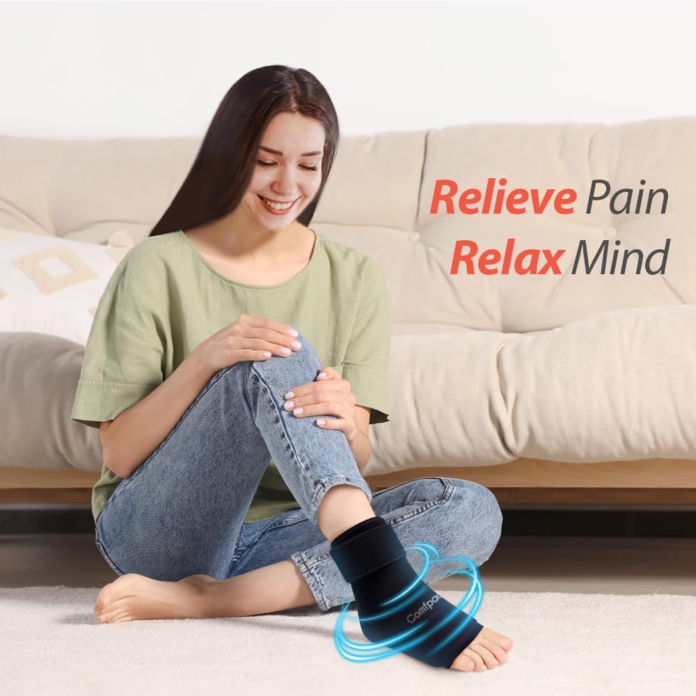 ankle-ice-pack-wrap-for-swelling-and-injuries---hotcold-therapy-sock-for-plantar-fasciitis-achilles-tendonitis-sprains-surgery-heel-pain---reusable-and-comfortable---black-color-6