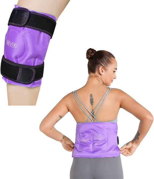 REVIX Ice Pack for Knee and Shoulder Pain Relief - Reusable Hot Cold Pack for Injuries and Swelling - Espot.com.au