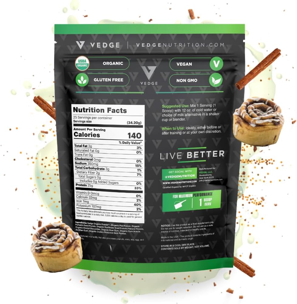 usda-organic-vegan-plant-protein-powder---25g-protein-with-complete-amino-acids---gluten-free-non-dairy-nutrition-2