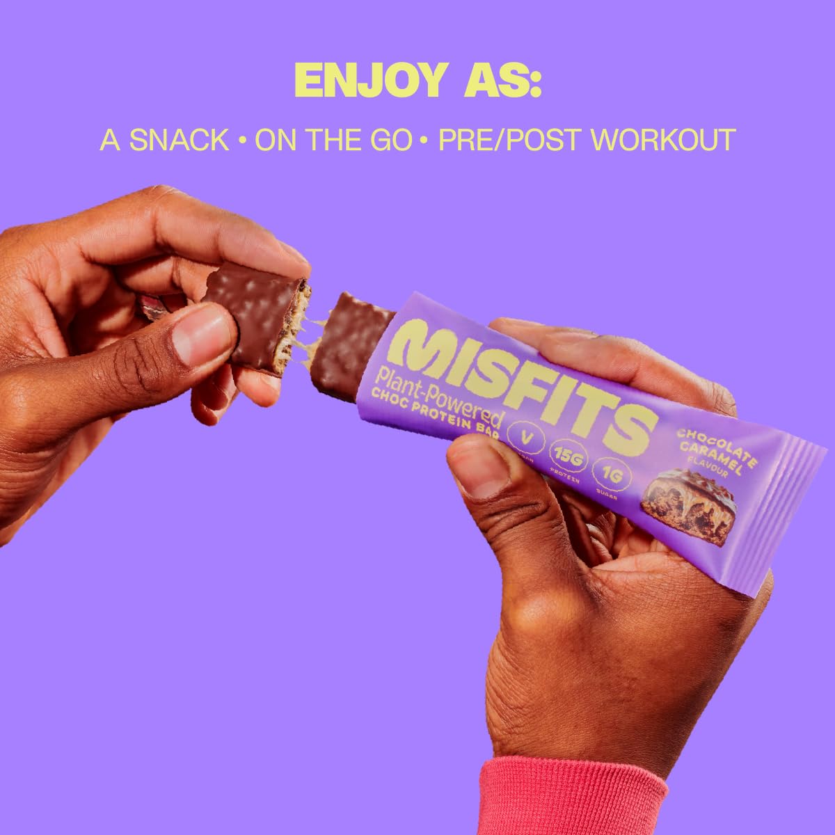 plant-based-misfits-caramel-fudge-protein-bars---new-recipe-with-high-fiber-low-sugar-carbs-vegan-snacks-pack-of-15-5