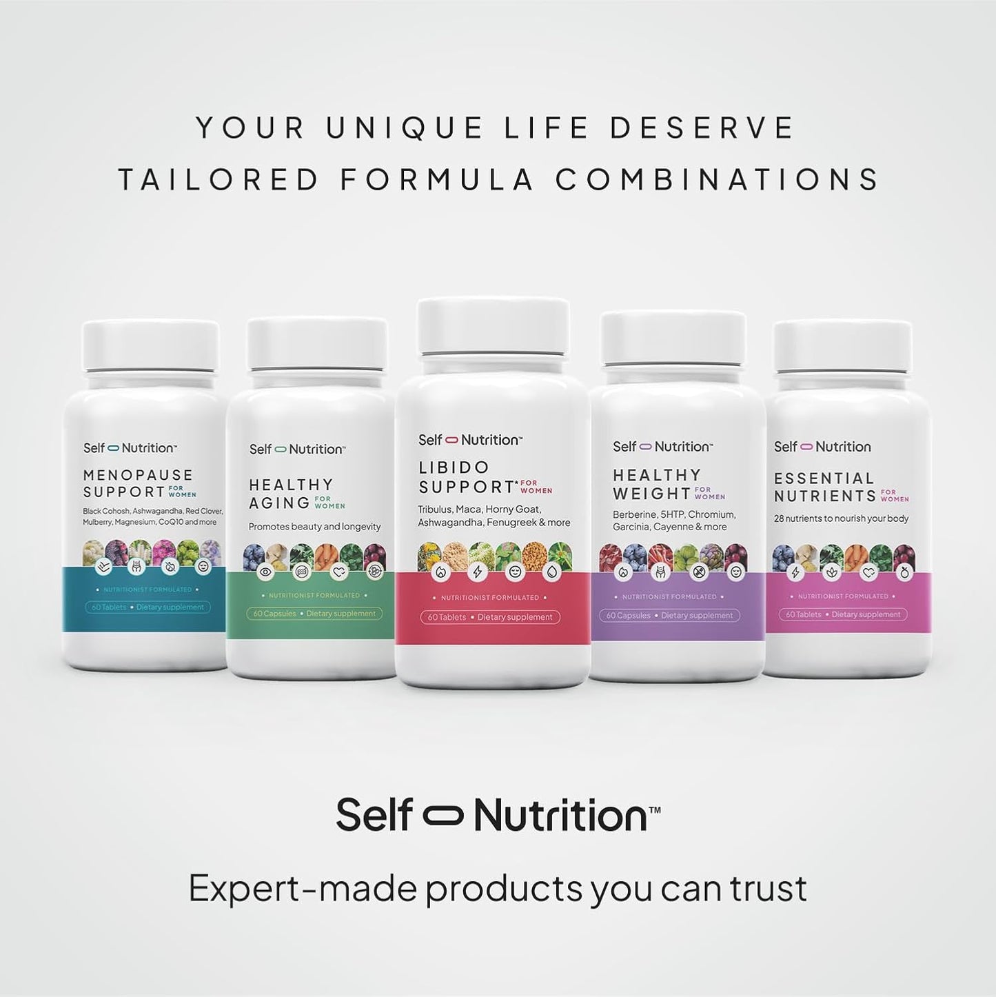 Women's Vegan Weight Loss Supplement for Appetite Control and Metabolism Boost - 60 Capsules - Espot.com.au