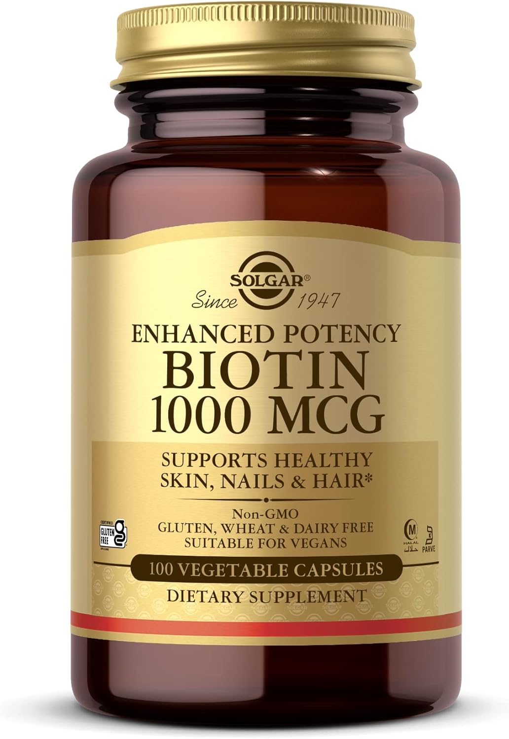 solgar-biotin-supplement-1000-mcg---100-capsules-for-healthy-skin-nails-hair---non-gmo-vegan-gluten-free-dairy-free---kosher-halal---100-servings-1